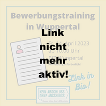 Bewerbungstraining in Wuppertal