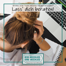 Lass' dich in den Ferien beraten!