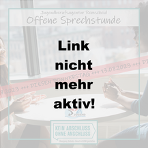 JBA Remscheid: Offene Sprechstunde am 13.07.2023