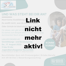 Vermittlungs- & Beratungstag am 17.08.2023