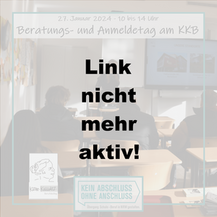 Beratungs- und Anmeldetag am KKB