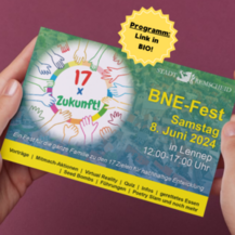 BNE-Fest am 8. Juni 2024 in Remscheid-Lennep von 12-17 Uhr