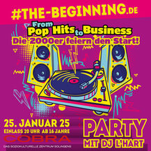 Mutmacherparty am 25.01.2025 in der Cobra Solingen