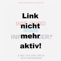 Workshop: Wie wird man Influencer?