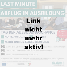 Tag der Ausbildungschance