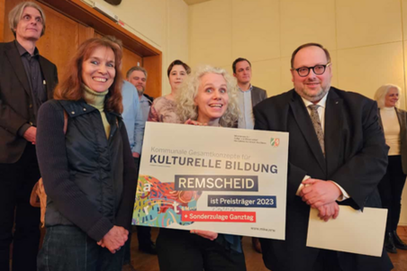 Preisverleihung in Remscheid