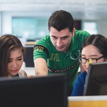 Gemeinsame Arbeit am PC