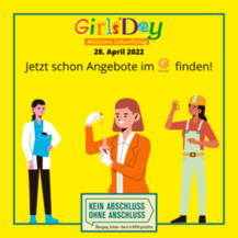 Girls'Day 2022: Jetzt schon Angebote im Radar finden!
