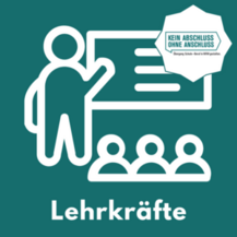 Button Lehrkräfte mit Badget