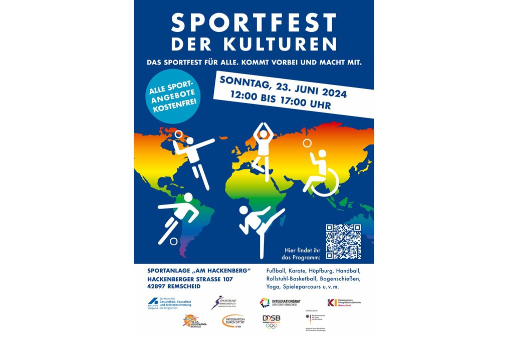 Plakat Sportfest der Kulturen